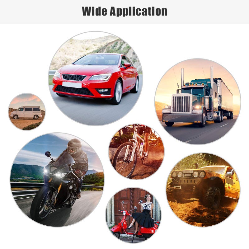 ZHSMS Universal Cigarette Lighter Cover Cap Waterproof Dustproof Cover for Auto Car Cigarette Lighter Socket Plug Cover Dust Cap Car Accessory (2 Pack,Black) - Image 5